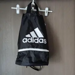 adidas スポーツバッグ ショルダー アディダス ファスナー付　プールバッグ