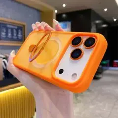 iPhone用ケース リング付き 3色展開