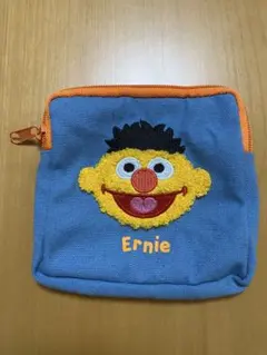 セサミストリート もこもこポーチ2 アーニー
