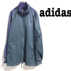 adidasアディダス　トラックジャージ　フルジップ　ユニセックス　袖ライン