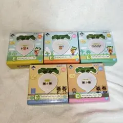 どうぶつの森 一番くじ E賞 プレート コンプリート5枚セット