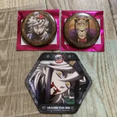 鬼滅の刃 無限城編 童磨 缶バッジ コースター 3点セット