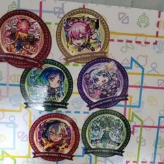 MONSTER STRIKE × namco ステッカー 6枚セット
