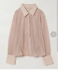 シアーラメシャツ