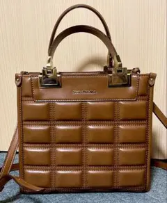 SAMANTHA VEGA ショコラスクエアトート チョコ バッグ