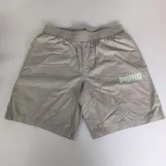PUMA ベージュ ショートパンツ ゴムウエスト