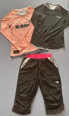 DIADORA テニスウェア 3点セット - メルカリ