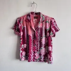 TSUMORI CHISATO イッセイミヤケ 半袖ブラウス チェック×花柄 - メルカリ