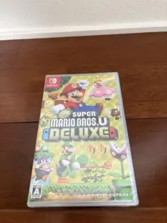 NintendoSwitchソフト　ニュースーパーマリオブラザーズUデラックスのサムネイル