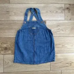 バースデイ　フタフタ　デニム　スカート　サロペット90 95