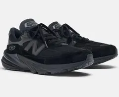New Balance 990 V6 トリプルブラック スニーカー