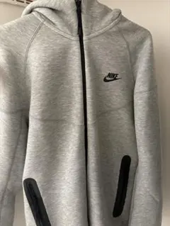 【極美品/Lサイズ】ナイキ テックフリース フルジップパーカー / グレー