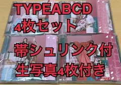 乃木坂46 生写真4枚付 ビリヤニ ABCD 4枚セット シリアルなし 40th