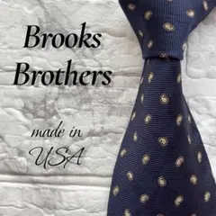 Brooks Brothersブルックスブラザーズ ペイズリー柄 シルクスカーフ