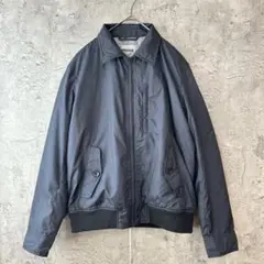 ユニクロ　ネイビー　中綿　エアテックジャケット　メンズL カジュアル　秋　冬