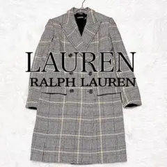 LAUREN RALPH LAUREN グランチェック　ダブルコート　サイズ2のサムネイル