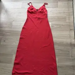 (エイミ様専用)FOREVER 21 レッド キャミワンピース ロング