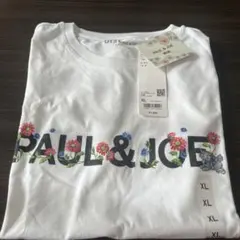 未使用　XLサイズ　ユニクロTシャツ ポール&ジョー