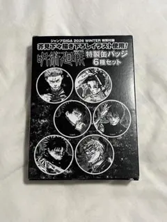 ジャンプGIGA 2026 WINTER 付録 呪術廻戦 特製缶バッジ3個セット