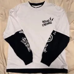 RODEO CROWNS WIDE BOWL 重ね着風ロンＴ Mサイズ