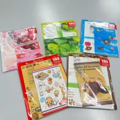 ☆合馬公式アカウント2様専用☆【平成レトロ 文房具】レターセット 5冊