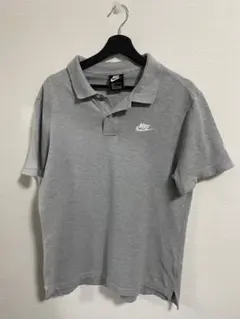 Nike グレー ポロシャツ Lサイズ