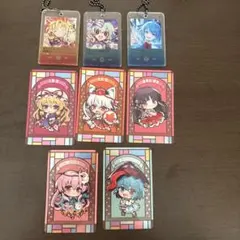 キーホルダー 「東方Project トレーディングセット