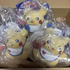 ポケットモンスター ダイナーピカチュウ マスコット ポーチ セット