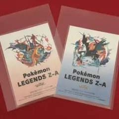ポケモン　LEGENDS Z-A オリジナルステッカー　発売記念　ノベルティ
