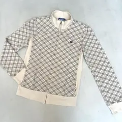 バーバリーブルーレーベル　ジップアップジャケット ノバチェック y2k