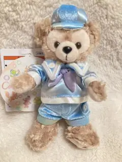 カラフルハピネス ダッフィー ぬいぐるみバッジ