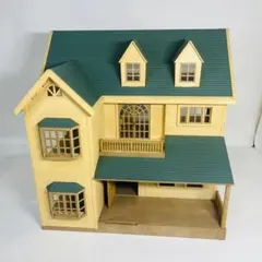 【廃盤品】シルバニアファミリー︎┊︎緑の丘のすてきなお家　緑の丘の大きなお家