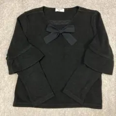 コムサデモード　黒　セーター　130A 秋冬