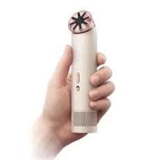 dyson hushjet mini cool ハンディファン ゴールドベージュ - メルカリ