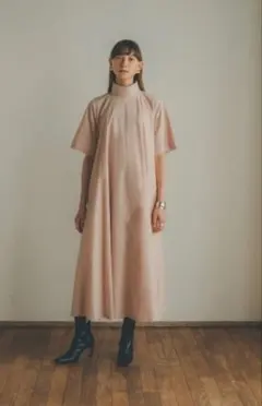 【CLANE】クラネUP NECK FLARE ONE PIECEワンピース