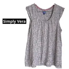 一点もの【Simply Vera 】花柄タンクトップ