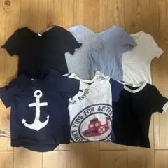 まとめ売り 7着 男の子 70半袖Tシャツ 夏 保育園着