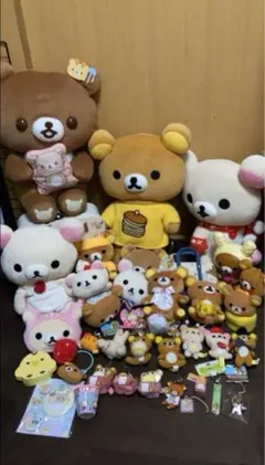 リラックマ　コリラックマ　コラボ　マスコット　根付　レトロ　限定　大量