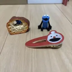 パペットスンスンガチャ、ノンノンヘアクリップ　セット