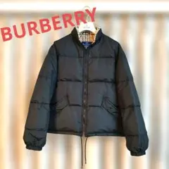 美品❢BURBERRY　ダウンコート　ノバチェック　バーバリー　38