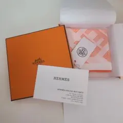 HERMES　エルメス スカーフ　 ハンカチ 新品　未使用