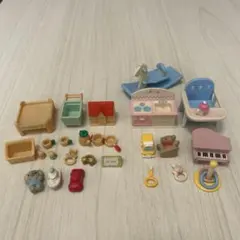 シルバニアファミリー　森のトイショップ　小物のみ　／　赤ちゃんおもちゃセット