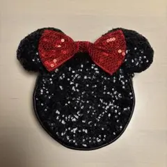 ショルダーバック　ミニーマウス　スパンコール　（まとめ売り対象）