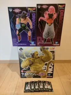 一番くじ ドラゴンボール ラストワン賞　 D賞 魔人ブウ　E賞 バーダック