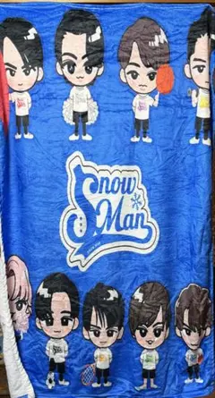 snowmanブランケット