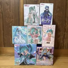初音ミク フィギュア 7種セット タイトー T-most ぬースト まとめ売り