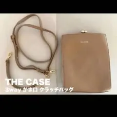 訳あり thecase がま口 ショルダーバッグ ハンド3way クラッチのサムネイル