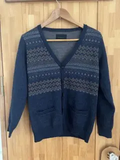 Lounge lizard ラウンジリザード　ノルディック柄カーディガン　ニットのサムネイル