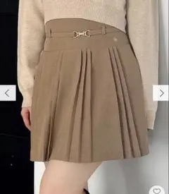 新品dazzlin POLO BCS コラボ プリーツミニスカート ベルト付きのサムネイル