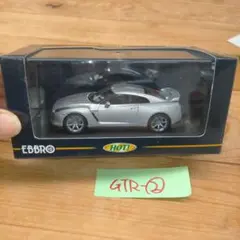 新品！EBBRO 1/43 日産 GT-R R35 ブラックエディション2007 - メルカリ